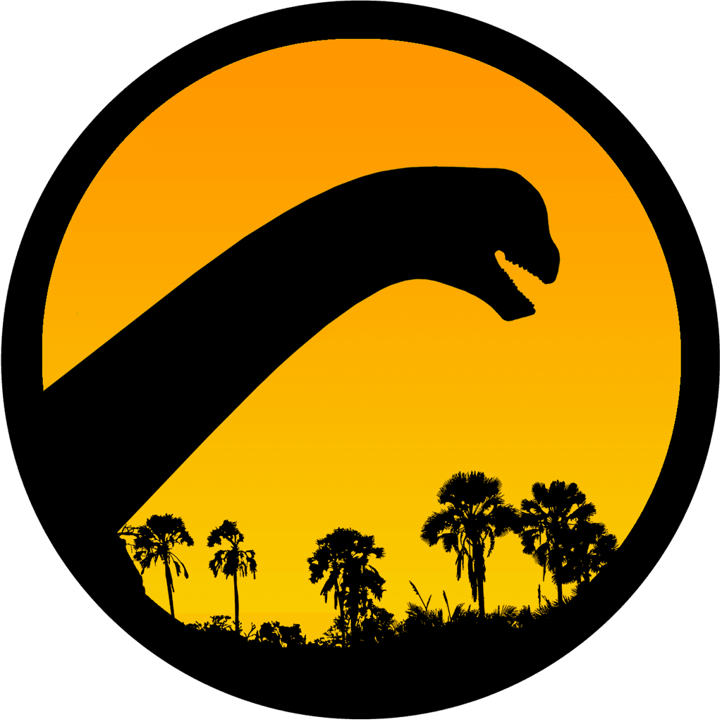 Badge rond à épingle - Camarasaurus